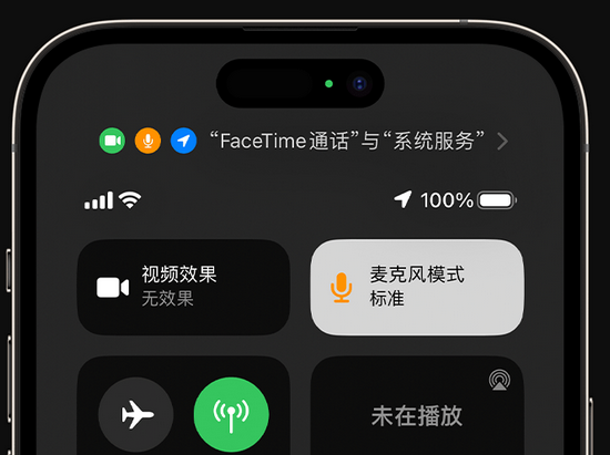 嘉祥苹果授权维修网点分享iPhone在通话时让你的声音更清晰 