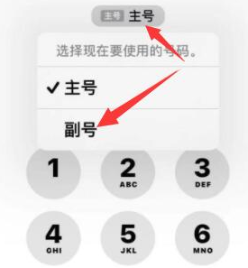 嘉祥苹果14维修店分享iPhone 14 Pro Max使用副卡打电话的方法 